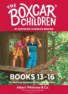 Los misterios de los niños Boxcar, Boxed Set #13-16 - The Boxcar Children Mysteries Boxed Set #13-16