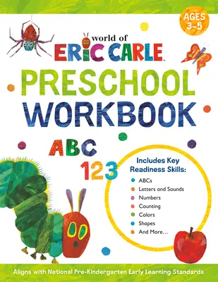 El mundo de Eric Carle Cuaderno de ejercicios preescolares - World of Eric Carle Preschool Workbook