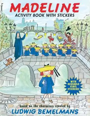 Madeline Libro de actividades con pegatinas - Madeline Activity Book with Stickers