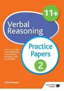 11+ Verbal Reasoning Practice Papers 2 - Para 11+, pre-test y exámenes de colegios independientes incluyendo CEM, GL e ISEB - 11+ Verbal Reasoning Practice Papers 2 - For 11+, pre-test and independent school exams including CEM, GL and ISEB
