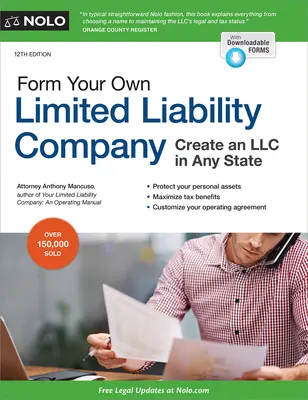 Forme su propia Sociedad de Responsabilidad Limitada: Cree una SRL en cualquier Estado - Form Your Own Limited Liability Company: Create an LLC in Any State