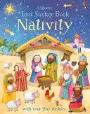 Primer libro de pegatinas Natividad - First Sticker Book Nativity