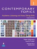 Contemporary Topics 1: Habilidades académicas para escuchar y tomar apuntes (Intermedio) - Contemporary Topics 1: Academic Listening and Note-Taking Skills (Intermediate)