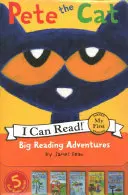 Pete el Gato: Grandes Aventuras de Lectura: ¡5 libros extravagantes en 1 caja! - Pete the Cat: Big Reading Adventures: 5 Far-Out Books in 1 Box!