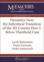 Dinámica cerca de la transición subcrítica del flujo de Couette en 3D I - Caso por debajo del umbral - Dynamics Near the Subcritical Transition of the 3D Couette Flow I - Below Threshold Case