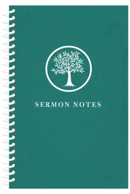 Diario de notas de sermón [olivo] - Sermon Notes Journal [olive Tree]