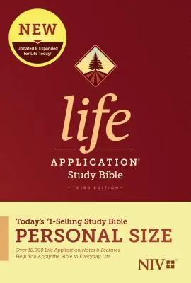 NVI Biblia de Estudio de Aplicación de la Vida, Tercera Edición, Tamaño Personal (Tapa blanda) - NIV Life Application Study Bible, Third Edition, Personal Size (Softcover)