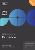 Estatutos básicos sobre la prueba 2018-19 - Core Statutes on Evidence 2018-19