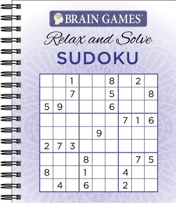 Juegos de ingenio - Relájate y resuelve: Sudoku (morado) - Brain Games - Relax and Solve: Sudoku (Purple)