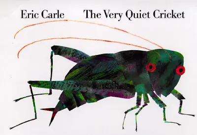 El grillo muy tranquilo Libro de cartón - The Very Quiet Cricket Board Book