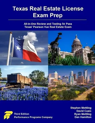 Preparación para el examen de licencia de bienes raíces de Texas: Todo-en-Uno Revisión y Pruebas para Aprobar el Examen de Bienes Raíces Pearson Vue de Texas - Texas Real Estate License Exam Prep: All-in-One Review and Testing to Pass Texas' Pearson Vue Real Estate Exam