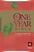 Un año de Biblia Premium Slimline-NLT-Impresión Grande 10º Aniversario - One Year Premium Slimline Bible-NLT-Large Print 10th Anniversary