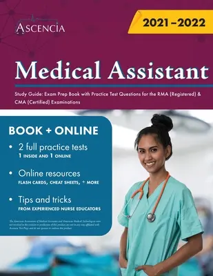 Guía de Estudio de Asistente Médico: Exam Prep Book with Practice Test Questions for the RMA (Registered) & CMA (Certified) Examinations (Libro de preparación con preguntas prácticas para los exámenes de RMA (registrado) y CMA (certificado)) - Medical Assistant Study Guide: Exam Prep Book with Practice Test Questions for the RMA (Registered) & CMA (Certified) Examinations