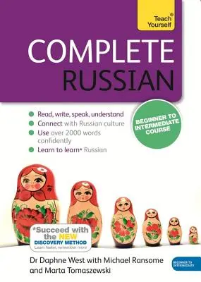 Curso completo de ruso de principiante a intermedio - (Libro y soporte de audio) - Complete Russian Beginner to Intermediate Course - (Book and audio support)