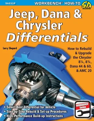 Diferenciales Jeep, Dana y Chrysler: Cómo reconstruir el 8-1/4, 8-3/4, Dana 44 y 60 y AMC 20 - Jeep, Dana & Chrysler Differentials: How to Rebuild the 8-1/4, 8-3/4, Dana 44 & 60 & AMC 20