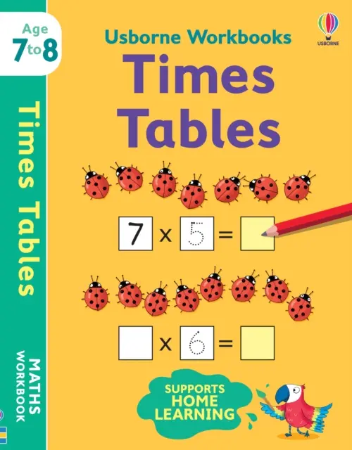 Cuadernos Usborne Tablas de multiplicar 7-8 - Usborne Workbooks Times Tables 7-8