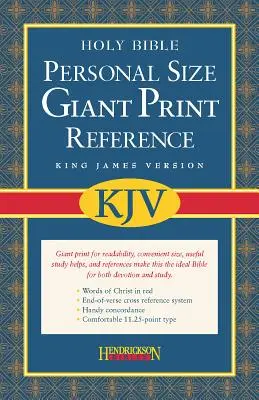 Biblia de referencia de tamaño personal en letra gigante-KJV - Personal Size Giant Print Reference Bible-KJV