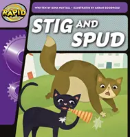 Rapid Phonics Paso 1: Stig y Spud (Ficción) - Rapid Phonics Step 1: Stig and Spud (Fiction)