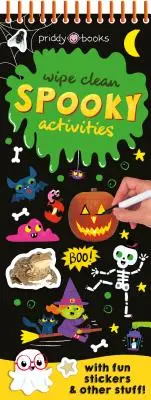 Actividades Wipe Clean: Halloween espeluznante - Wipe Clean Activities: Spooky Halloween