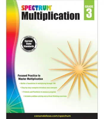 Spectrum Multiplicación, Grado 3 - Spectrum Multiplication, Grade 3