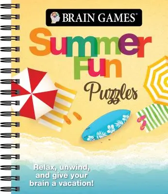 Juegos de ingenio - Puzzles divertidos para el verano: Relájate, desconecta y dale unas vacaciones a tu cerebro - Brain Games - Summer Fun Puzzles: Relax, Unwind, and Give Your Brain a Vacation