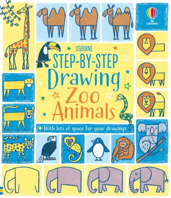 Dibujar paso a paso animales del zoo - Step-by-step Drawing Zoo Animals