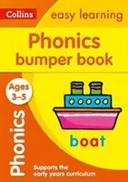 Libro de fonética de 3 a 5 años - Ideal para aprender en casa - Phonics Bumper Book Ages 3-5 - Ideal for Home Learning