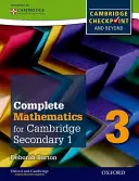 Complete Mathematics for Cambridge Secondary 1 Student Book 3: For Cambridge Checkpoint and Beyond (en inglés) - Complete Mathematics for Cambridge Secondary 1 Student Book 3: For Cambridge Checkpoint and Beyond