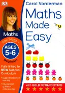 Maths Made Easy: Beginner, Ages 5-6 (Key Stage 1) - Apoya el National Curriculum, Cuaderno de Ejercicios de Matemáticas - Maths Made Easy: Beginner, Ages 5-6 (Key Stage 1) - Supports the National Curriculum, Maths Exercise Book