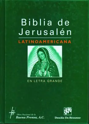 Biblia de Jerusalen Latinoamericana en Letra Grande-OS