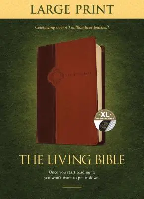 La Biblia Viviente Edición Grande, Tutone - The Living Bible Large Print Edition, Tutone