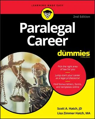 Carrera de Paralegal para Dummies - Paralegal Career for Dummies