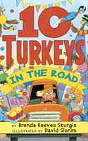 10 pavos en la carretera - 10 Turkeys in the Road