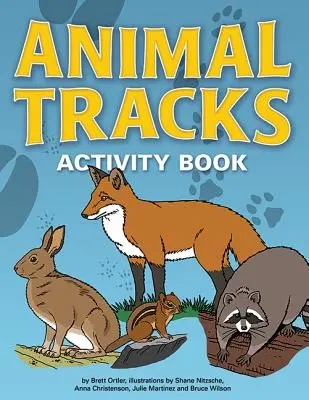 Libro de actividades sobre huellas de animales - Animal Tracks Activity Book