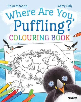 ¿Dónde estás, Puffling? Libro para colorear - Where Are You, Puffling? Colouring Book