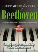 Ludwig Van Beethoven: Partituras para Piano: De Fácil a Avanzado; Más de 25 Obras Maestras - Ludwig Van Beethoven: Sheet Music for Piano: From Easy to Advanced; Over 25 Masterpieces