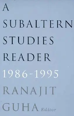 Lector de estudios subalternos, 1986-1995 - Subaltern Studies Reader, 1986-1995