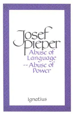 Abuso de lenguaje, abuso de poder - Abuse of Language, Abuse of Power