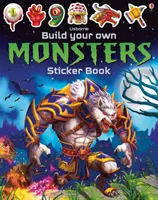 Libro de pegatinas Construye tus propios monstruos - Build Your Own Monsters Sticker Book