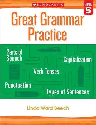 Prácticas de gramática: Grado 5 - Great Grammar Practice: Grade 5