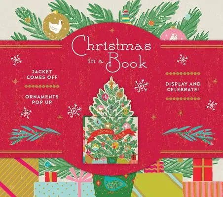 La Navidad en un libro (Ediciones Uplifting): Se quita la cubierta. Los adornos se despliegan. Exponer y celebrar - Christmas in a Book (Uplifting Editions): Jacket Comes Off. Ornaments Pop Up. Display and Celebrate!