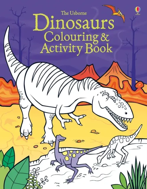 Dinosaurios para colorear y libro de actividades - Dinosaurs Colouring and Activity Book