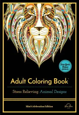 Diseños de animales para aliviar el estrés: Libro para colorear - Stress Relieving Animal Designs: Adult Coloring Book