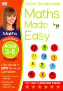 Maths Made Easy: Numbers, Edades 3-5 (Preescolar) - Apoya el Currículo Nacional, Libro de Ejercicios de Matemáticas - Maths Made Easy: Numbers, Ages 3-5 (Preschool) - Supports the National Curriculum, Maths Exercise Book