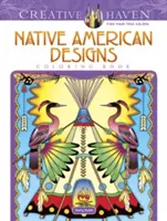 Libro para colorear de Creative Haven Native American Designs - Creative Haven Native American Designs Coloring Book