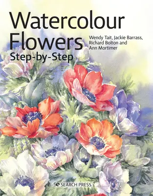 Flores para Acuarela Paso a Paso - Watercolour Flowers Step-By-Step