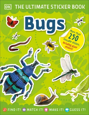 El libro de pegatinas definitivo Bichos - The Ultimate Sticker Book Bugs