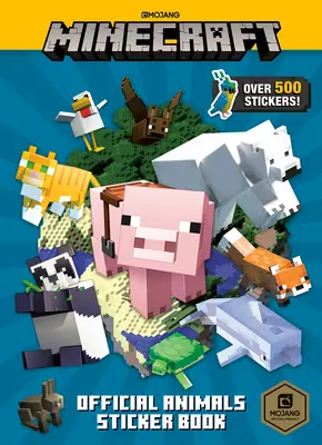 Libro oficial de pegatinas de animales de Minecraft (Minecraft) - Minecraft Official Animals Sticker Book (Minecraft)