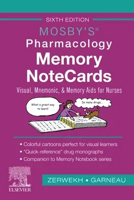 Mosby's Pharmacology Memory Notecards: Ayuda visual, mnemotécnica y de memoria para enfermeras - Mosby's Pharmacology Memory Notecards: Visual, Mnemonic, and Memory AIDS for Nurses