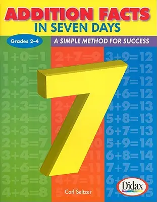 Suma en siete días, 2º-4º curso: un método sencillo para el éxito - Addition Facts in Seven Days, Grades 2-4: A Simple Method for Success